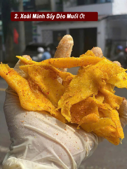 2. xoài mảnh sấy dẻo muối ớt