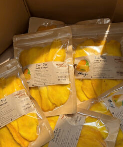 Xoài Miếng Sấy Dẻo Nguyên Vị - Vị Ngọt Dẻo, Thơm Lừng, Ngon Khó Cưỡng!